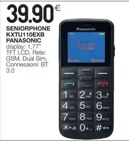 Coop SENIORPHONE KX-TU110EXB PANASONIC offerta