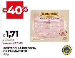 Coop MORTADELLA BOLOGNA IGP PARMACOTTO offerta