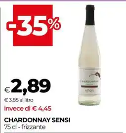 Coop CHARDONNAY SENSI offerta