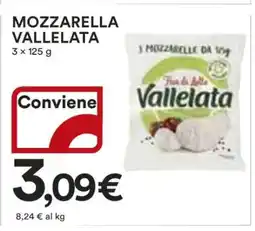 Coop Mozzarella Vallelata offerta