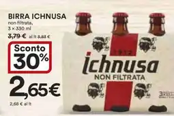 Coop BIRRA ICHNUSA offerta