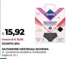 Coop Mutandine Mestruali Nuvenia offerta