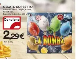 Coop GELATO SORBETTO offerta