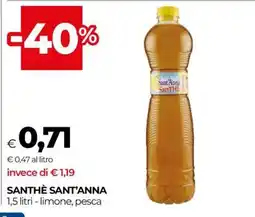 Coop SANTHÈ SANT'ANNA offerta