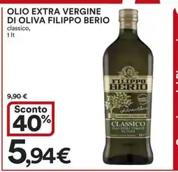 Coop Olio Extra Vergine di Oliva Filippo Berio offerta