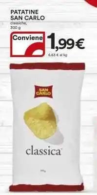 Coop Patatine San Carlo offerta