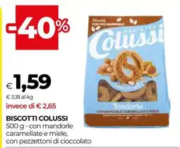 Coop Biscotti Colussi offerta