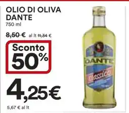 Coop Olio di Oliva Dante offerta