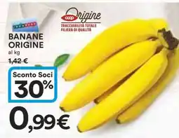 Coop Banane Origine offerta