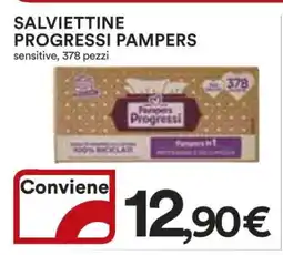 Coop Salviettine Progressi Pampers offerta
