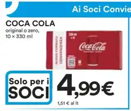 Coop Coca Cola offerta