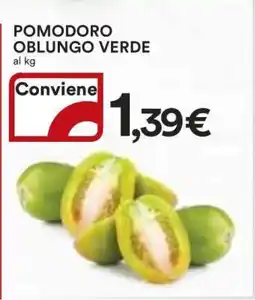 Coop POMODORO OBLUNGO VERDE offerta