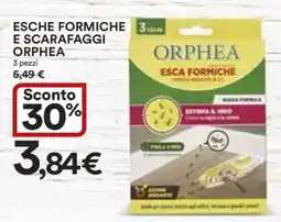 Coop ESCHE FORMICHE E SCARAFAGGI ORPHEA offerta
