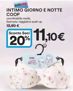 Coop INTIMO GIORNO E NOTTE COOP offerta