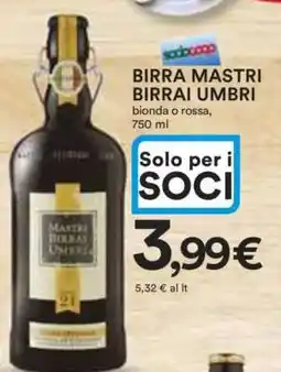 Coop Birra Mastri Birrai Umbri offerta