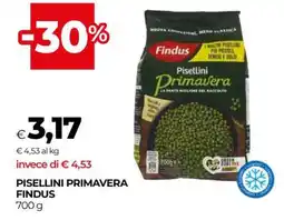 Coop Pisellini Primavera Findus offerta