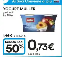 Coop YOGURT MULLER offerta