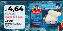 Coop 4 fiori di merluzzo offerta