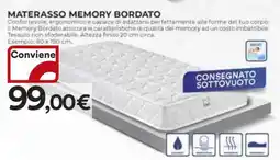 Coop MATERASSO MEMORY BORDATO offerta