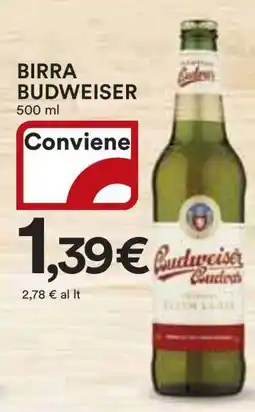 Coop BIRRA BUDWEISER offerta