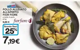 Coop POLLO ALLEVATO ALL'APERTO FIOR FIORE offerta