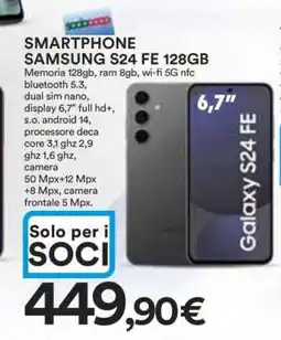 Coop SMARTPHONE SAMSUNG S24 FE 128GB offerta