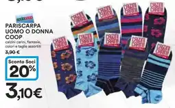Coop PARISCARPA UOMO O DONNA COOP offerta