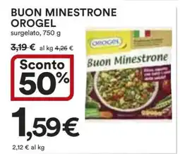 Coop Buon Minestrone Orogel offerta