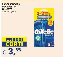 Esselunga RASOI SENSOR3 USA E GETTA GILLETTE offerta