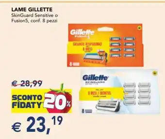 Esselunga LAME GILLETTE offerta
