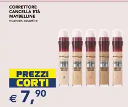 Esselunga CORRETTORE CANCELLA ETÀ MAYBELLINE offerta