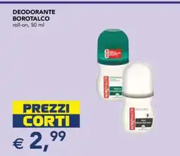 Esselunga DEODORANTE BOROTALCO offerta
