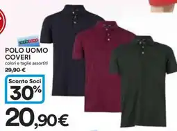 Coop POLO UOMO COVERI offerta