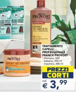 Esselunga TRATTAMENTO CAPELLI PROFESSIONALE FRANCK PROVOST offerta