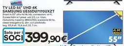 Coop TV LED 55'' UHD 4K SAMSUNG UE55DU7170UXZT offerta
