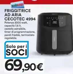 Coop FRIGGITRICE AD ARIA CECOTEC 4994 offerta