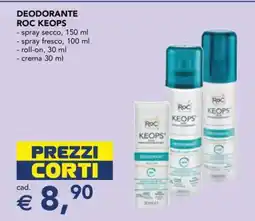 Esselunga DEODORANTE ROC KEOPS offerta