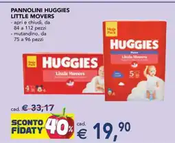Esselunga Pannolini Huggies Little Movers offerta