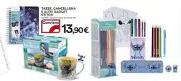 Coop TAZZE, CANCELLERIA E ALTRI GADGET STITCH offerta