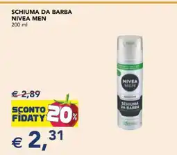 Esselunga SCHIUMA DA BARBA NIVEA MEN offerta