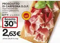 Coop Prosciutto di Carpegna D.O.P offerta