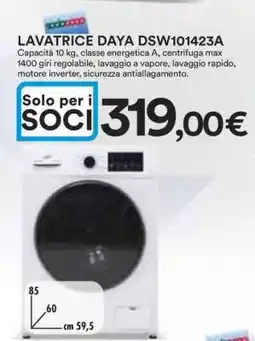 Coop LAVATRICE DAYA DSW101423A offerta
