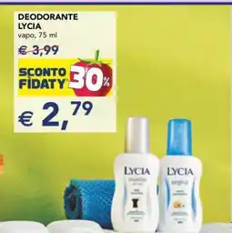Esselunga DEODORANTE LYCIA offerta