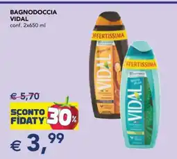 Esselunga BAGNODOCCIA VIDAL offerta