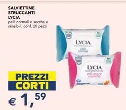 Esselunga Salviettine Struccanti Lycia offerta