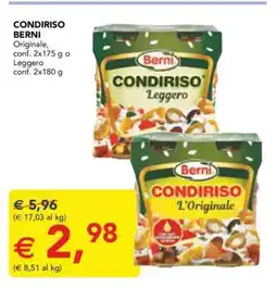 Esselunga CONDIRISO BERNI offerta