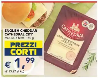 Esselunga English Cheddar Cathedral City offerta