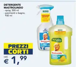 Esselunga DETERGENTE MASTROLINDO offerta