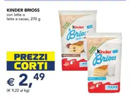 Esselunga Kinder Brioss offerta