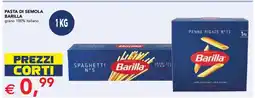 Esselunga PASTA DI SEMOLA BARILLA offerta
